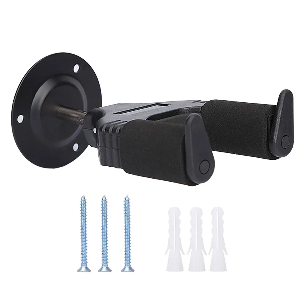 

Guitar Hanger Wall Mount Holder Rack for Guitar Ukulele Mandolin Sponge ABS Iron Material Protective Easy Installation Musical