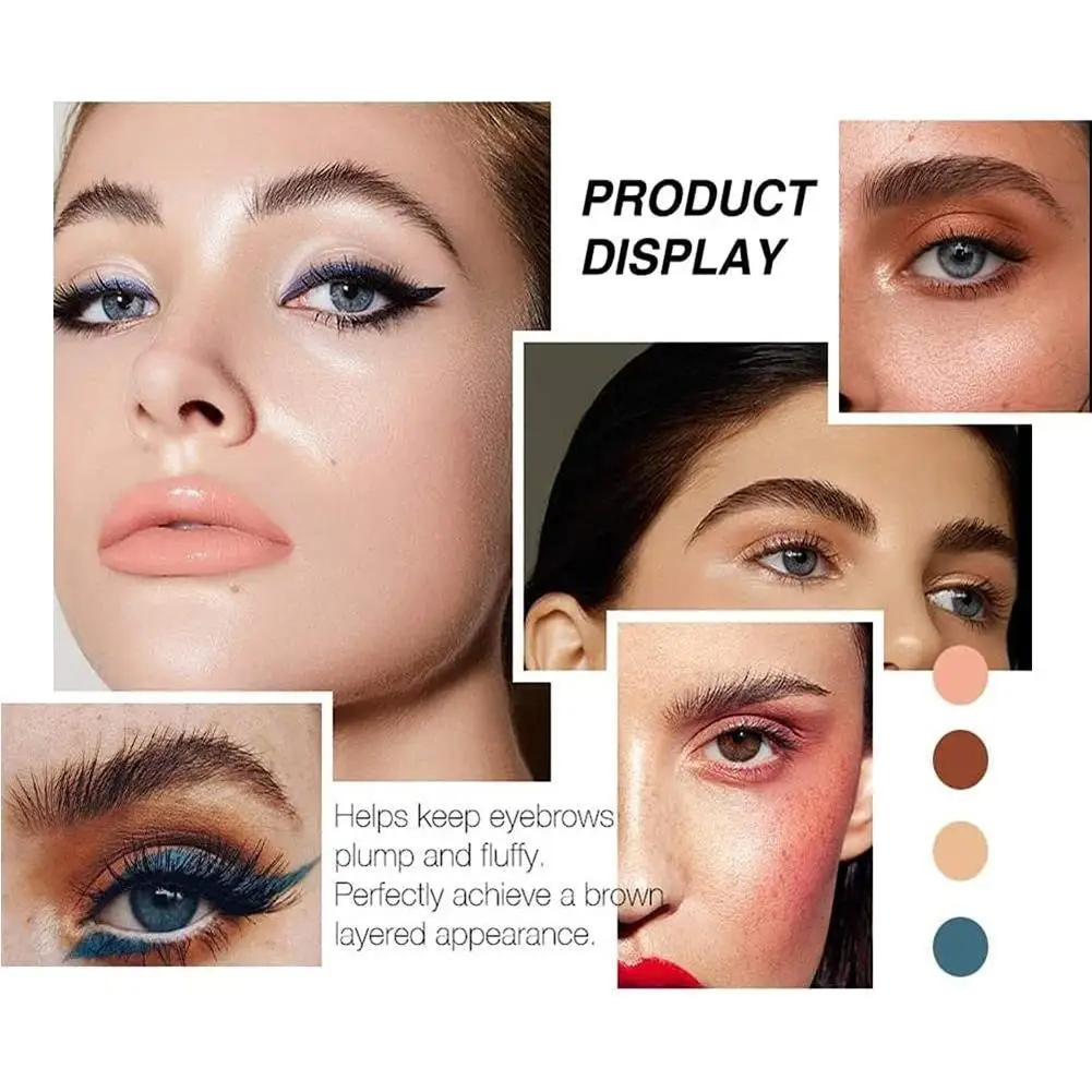 Bezbarwny żel do modelowania brwi Wodoodporny, transparentny, naturalny uchwyt do bezskazowego stylizowania brwi Długotrwały, odporny na rozmazywanie