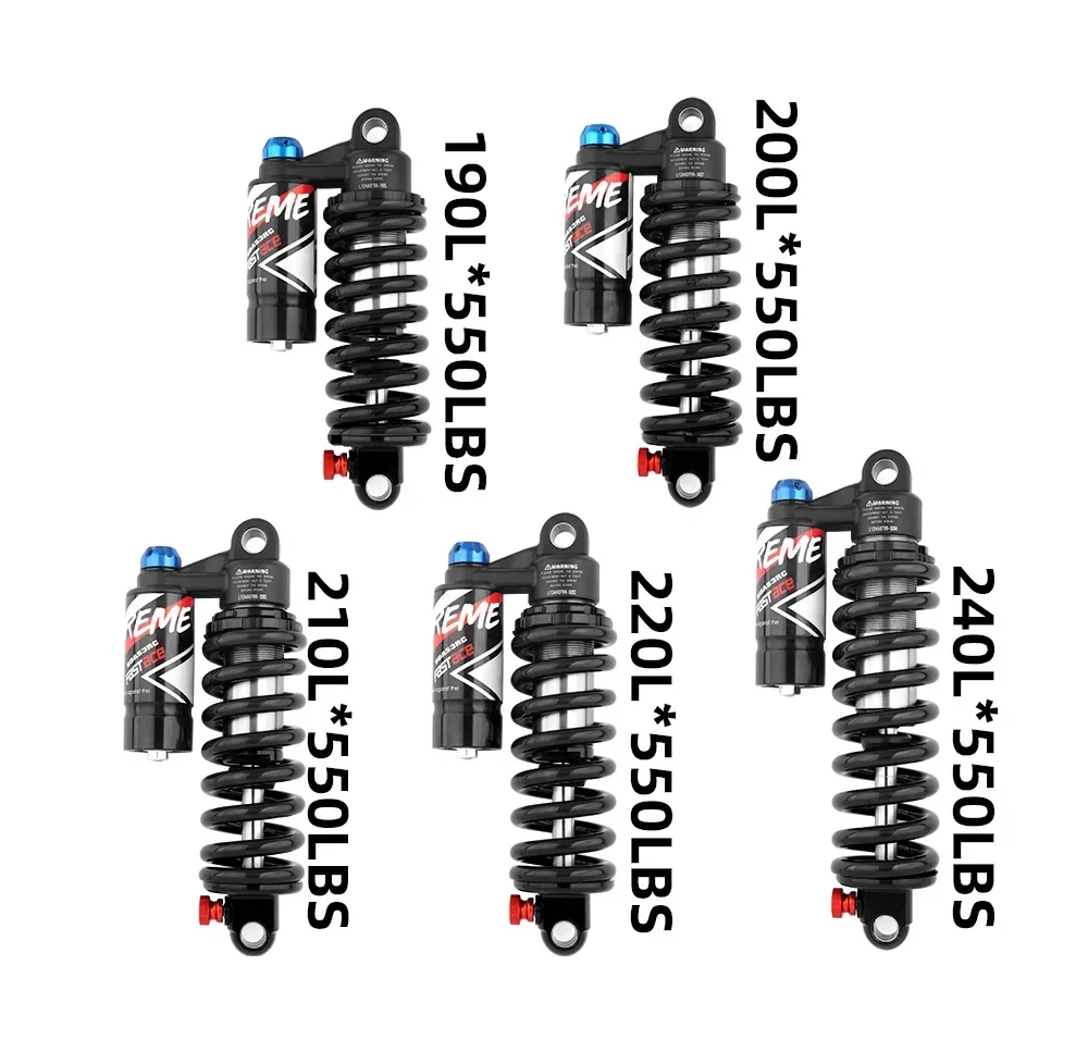 er Power DNM RCP-2S FASTACE Mountain Bike Bicycle Downhill DH Rear Shock 190 200 220 240mm MTB Rear Shock Absorber