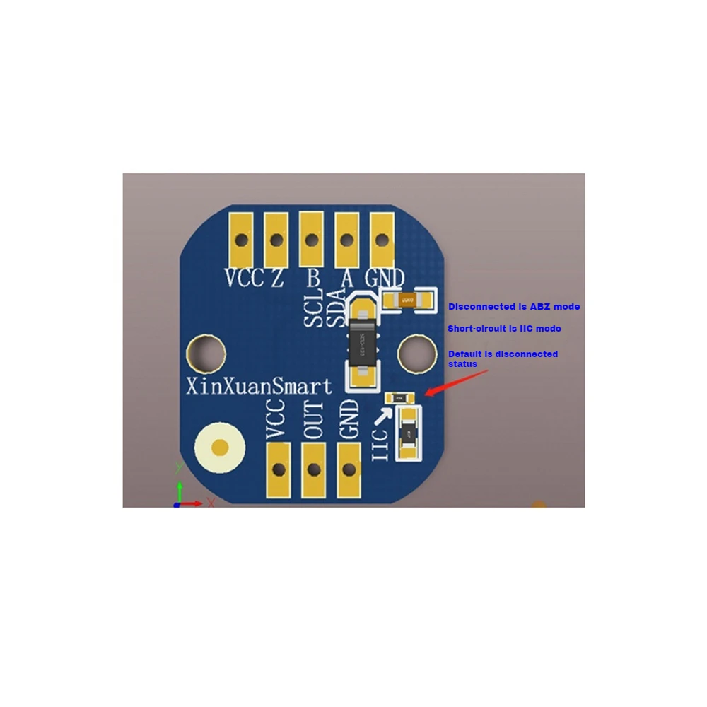 MT6701 Magnetic Encoder Module PWM/I2C Brushless Motor Encoder