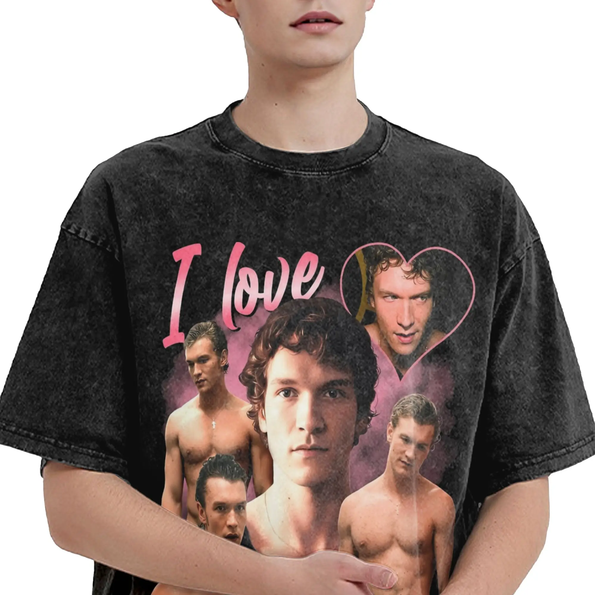 Heated Rivalry Ilya Rozanov Washed T Shirt Streetwear T-Shirts Connor Storrie Tees Men Women 100% Cotton Oversize Graphic
