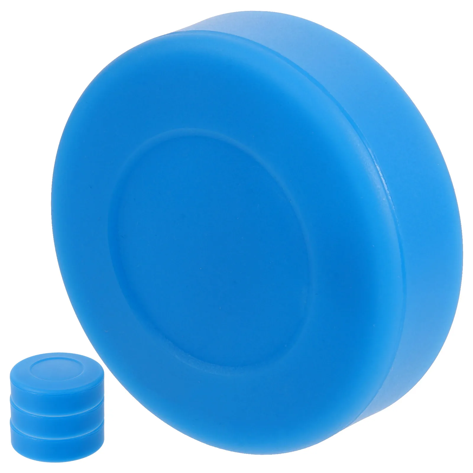 

4Pcs PVC Ice Hockey Puck Flat Training Practicing Accessory for Roller Hockey Competition Practice Puck for Training