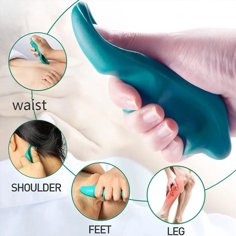 Manual Trigger Point Massage Tool Handheld Acupuncture Points Massager for Full Body Deep Tissue Massage Waist Neck Foot Relief