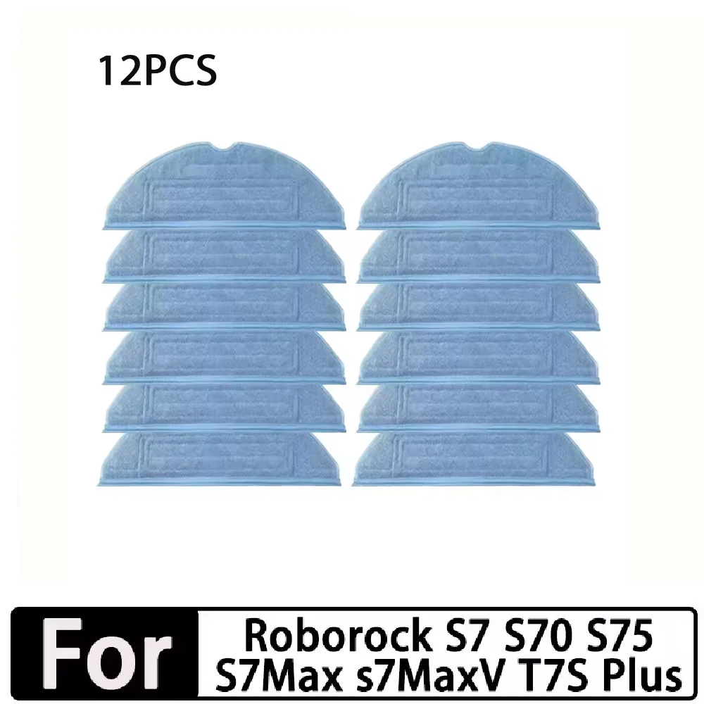 For Xiaomi Roborock S7 S70 S75 S7 Max T7S / T7S Plus Hepa Filter Mop Cloth Main Side Brush Vacuum Cleaner Parts Accessories