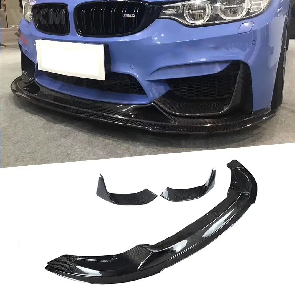 

Передний бампер из углеродного волокна для BMW M3 F80 M4 F82 F83 2014-2017