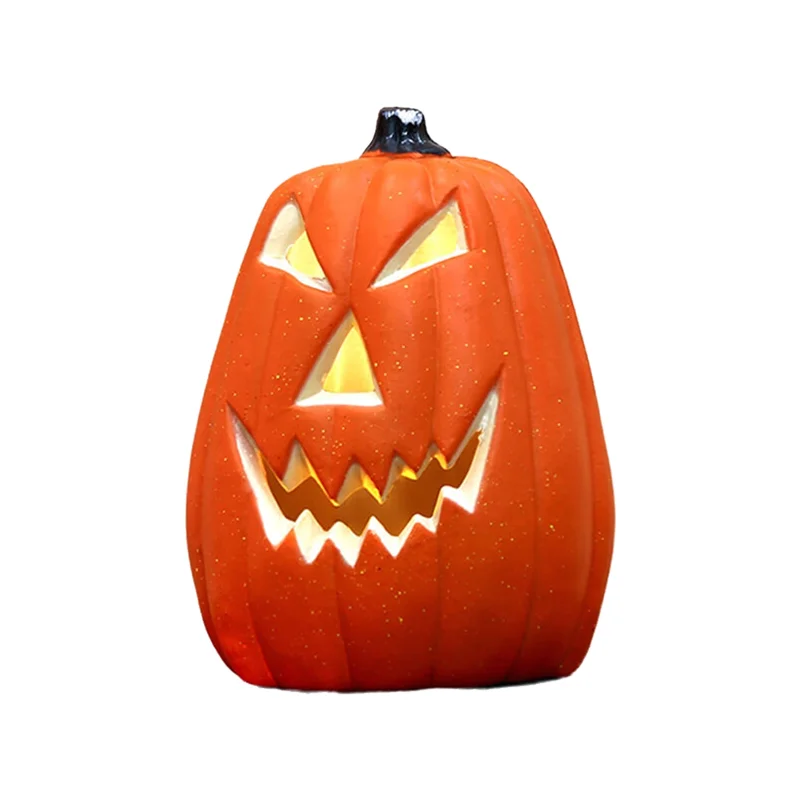 ABDJ-luz Led alimentada por batería, decoración exterior de calabaza, lámpara de calabaza de Halloween, decoración de calabaza