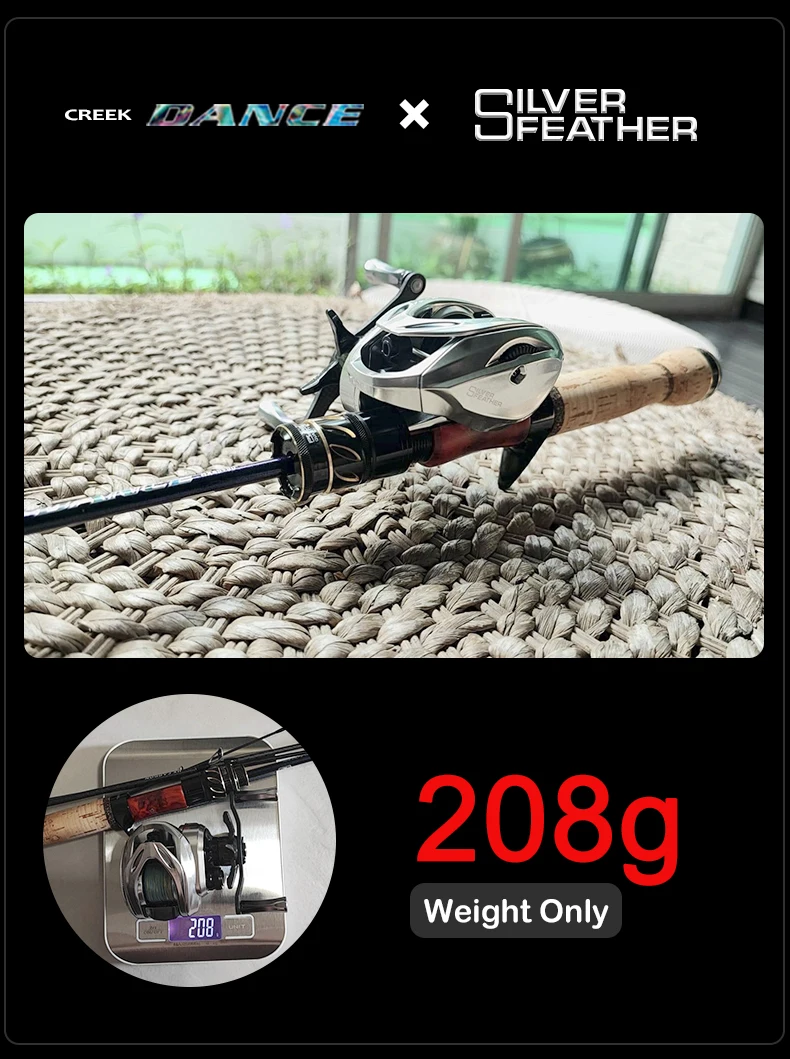 PURELURE CREEK DANCE Forellenrute BFS Fishing Casting UL Spinning Light Travel Rod Stream Ejection Rod Fuji Alconite Ring Barsch – Detail 28