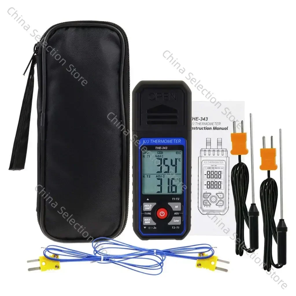 K-type Thermocouple Thermometer Industrial High-precision Contact Probe Electronic Thermometer, Mold Surface Thermometer