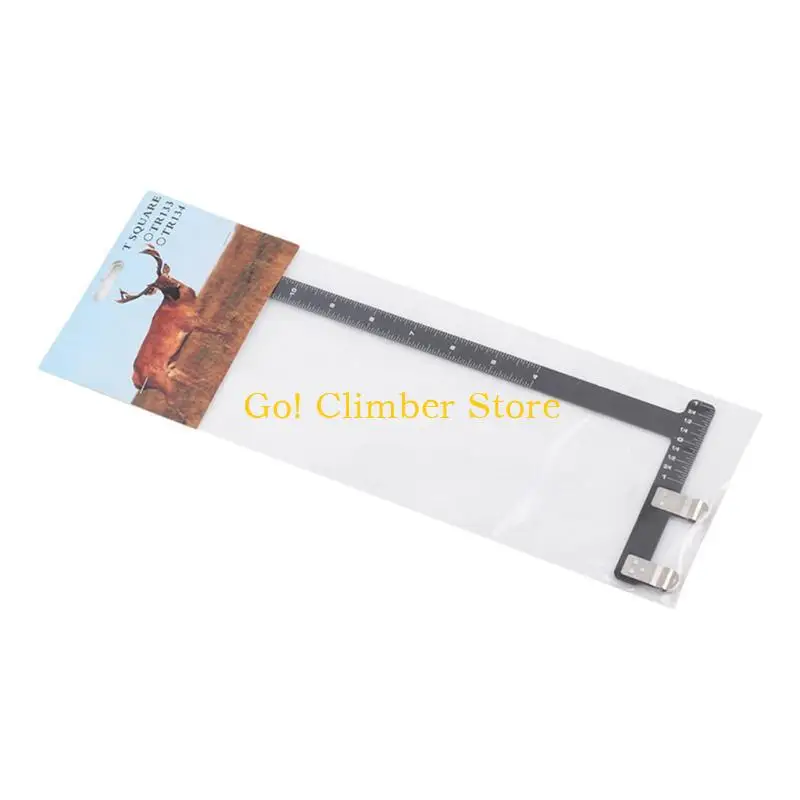 Q84C الرماية القوس مربع L الحاكم الألومنيوم أداة قياس سبيكة الصيد القوس السهم #4