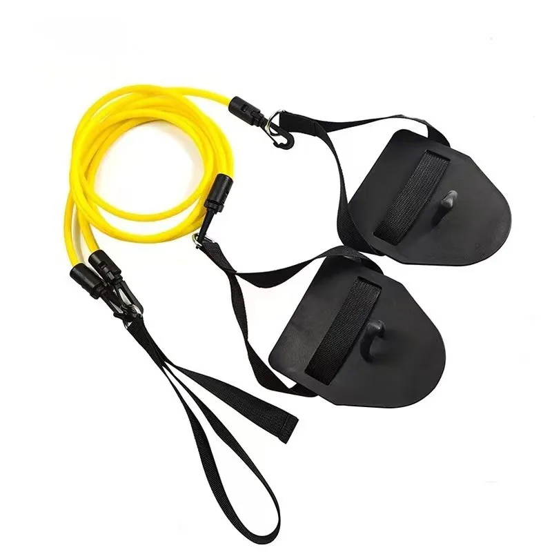 مدرب السباحة الاحترافي، حبل المقاومة للأطفال والكبار، مقوي ذراع الشاطئ، مجداف اليد، قطار محاكاة السباحة المجاني