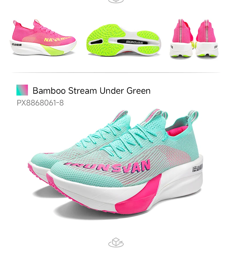 IRUNSVAN HEAT 3.0 Herren Leichte Laufschuhe Atmungsaktive Mesh-Sneaker Stoßdämpfend Rutschfest Weiche Sohle Vielseitig für Fitness – Detail 23
