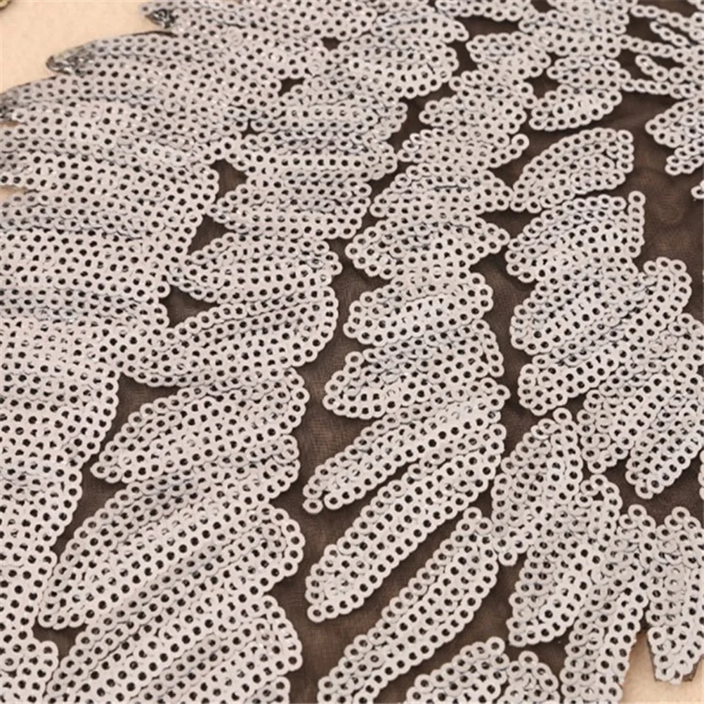 

Exquisite Wing Pattern Cloth Patches Sequins Decorative Applique Fabric Accessories For Clothing Fashion
