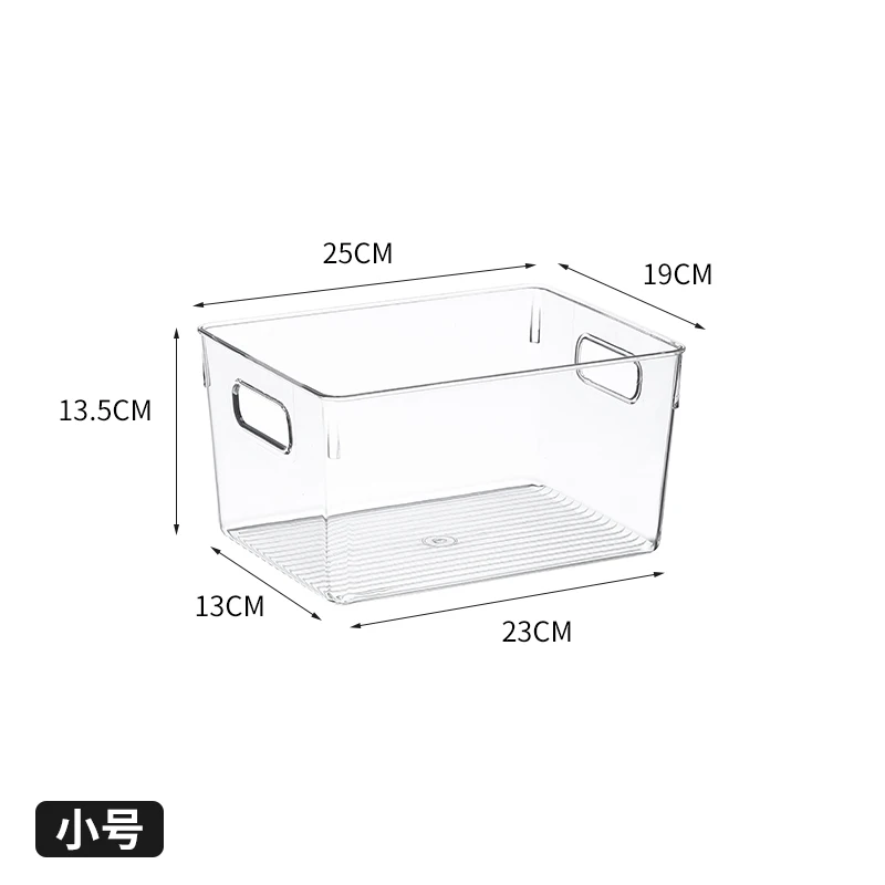 Eco Friendly transparent Plastic Japanese Storage Box Set Kitchen Home office Drawer Organizer Drawer Divider