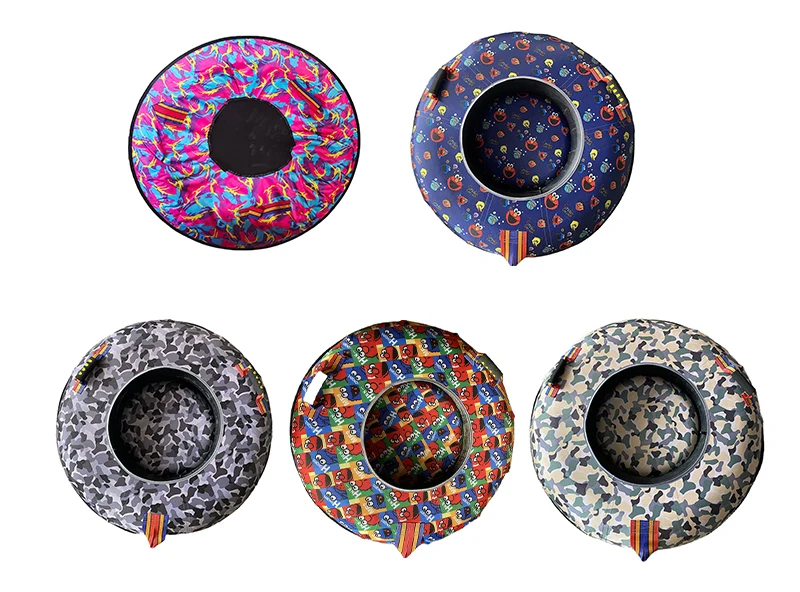 Slide Donut Dry Ski Donut Slide Tire Tyre Tube Sled Sledges Snow Tubing Snow Tube For Outdoor Rainbow Slide