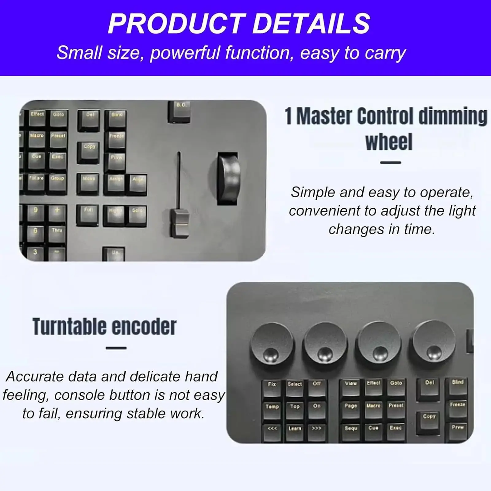 MA2 Command Wing Console DMX Computer Controller Par Moving Head DJ Mixer Controller for Stage Light Club