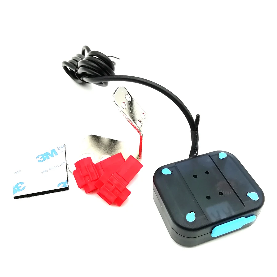 Termómetro para motocicleta, voltímetro con puerto USB, medidor de temperatura del agua, 12V