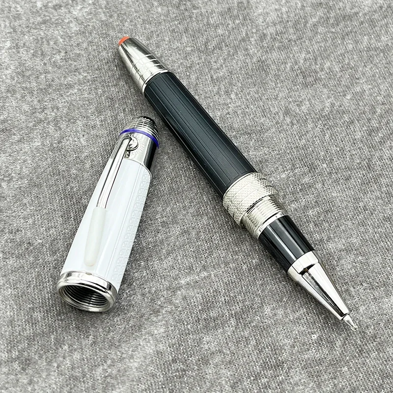 2025 جديد فاخر شخصية مشهورة نافورة رولربال قلم حبر جاف عالي الجودة هدايا الكتابة التجارية