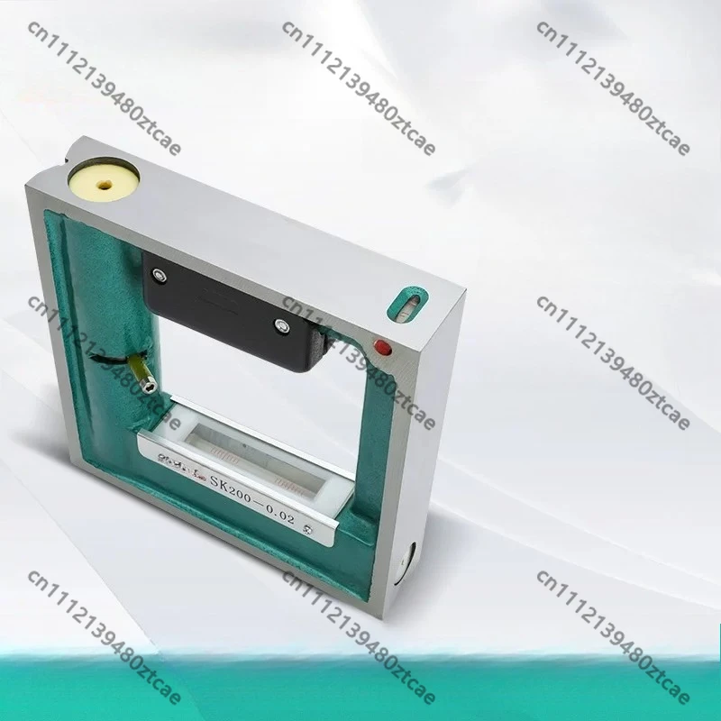 200×200mm Magnetic Frame Level, High Precision Mechanical Level Measuring Instrument