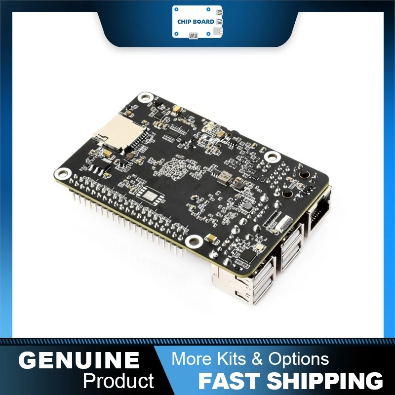 Luckfox Aura High-performance Linux Development Board Rockchip RV1126B Quad Core,1.6GHz 3 TOPS Computing Power, 2GB/4GB LPDDR4X
