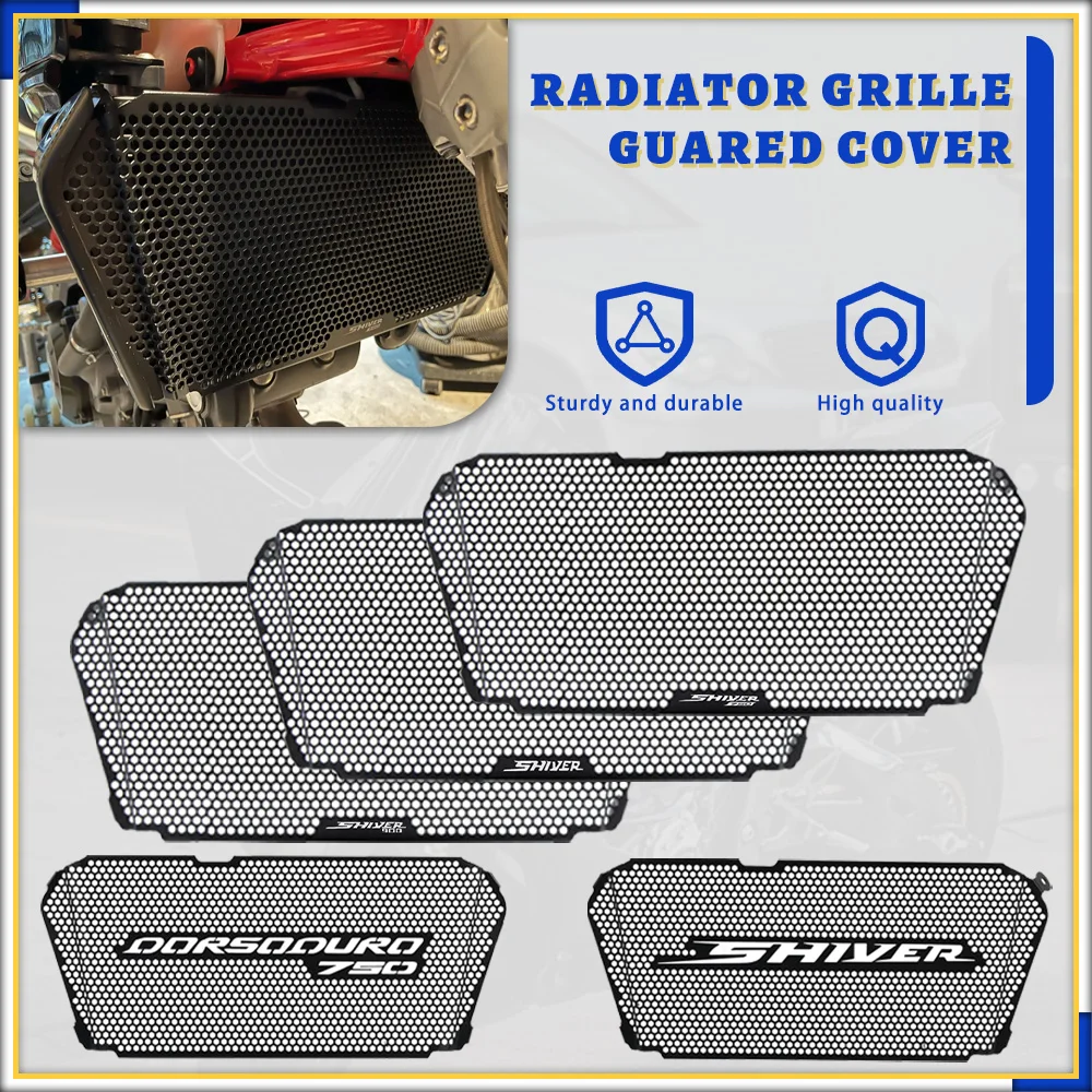 

Motorcycle Radiator Grille Guard Cover For Aprilia Shiver SL 750 2007-2017 Dorsoduro 750 Shiver 900/ABS Shiver 900 2018-2023