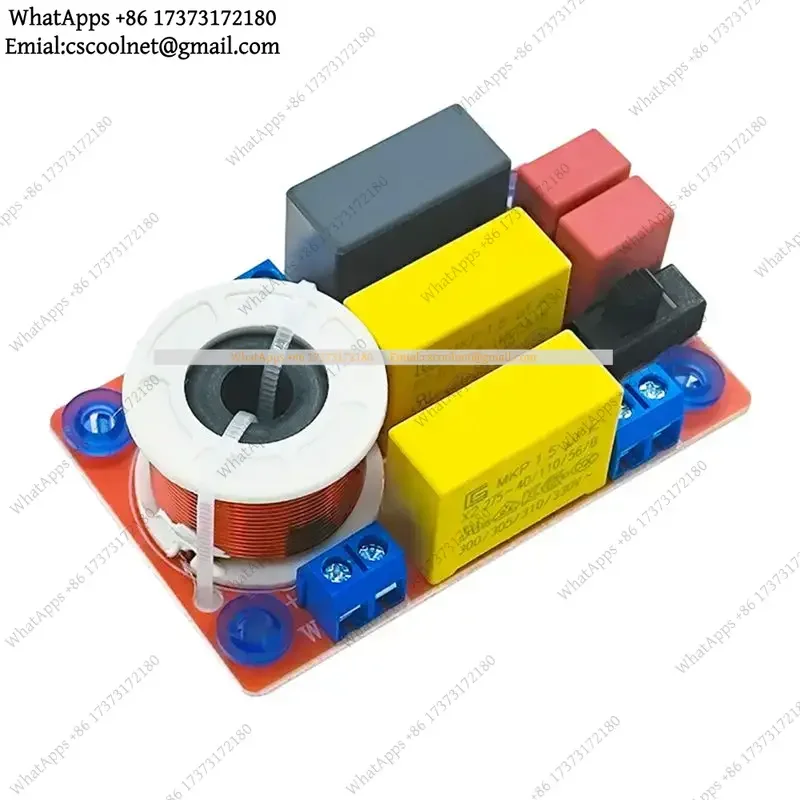 k06 2 Way Audio Speaker 100W Crossover Treble Bass Module Frequency Divider Adjust Bookshelf Speaker Filter
