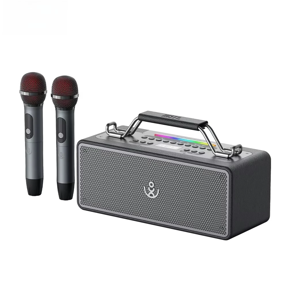 150W Portable Karaoke Machine Professional PA System Recording Effects Control & Instrument Play for Party