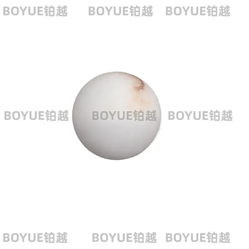 Natural Spanish Marble Wall Lamp French Simple Sphere Sconce for Staircase Aisle Bedroom Bedside Entrance Background Lighting
