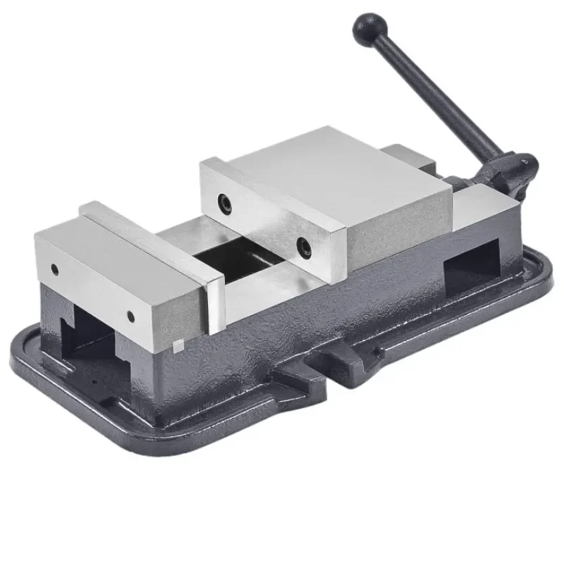 Heavy Machine Tool Vise 6 Inch Angle Fixed Vise Precision Milling Machine Flat Mouth Vise 160 Clamp