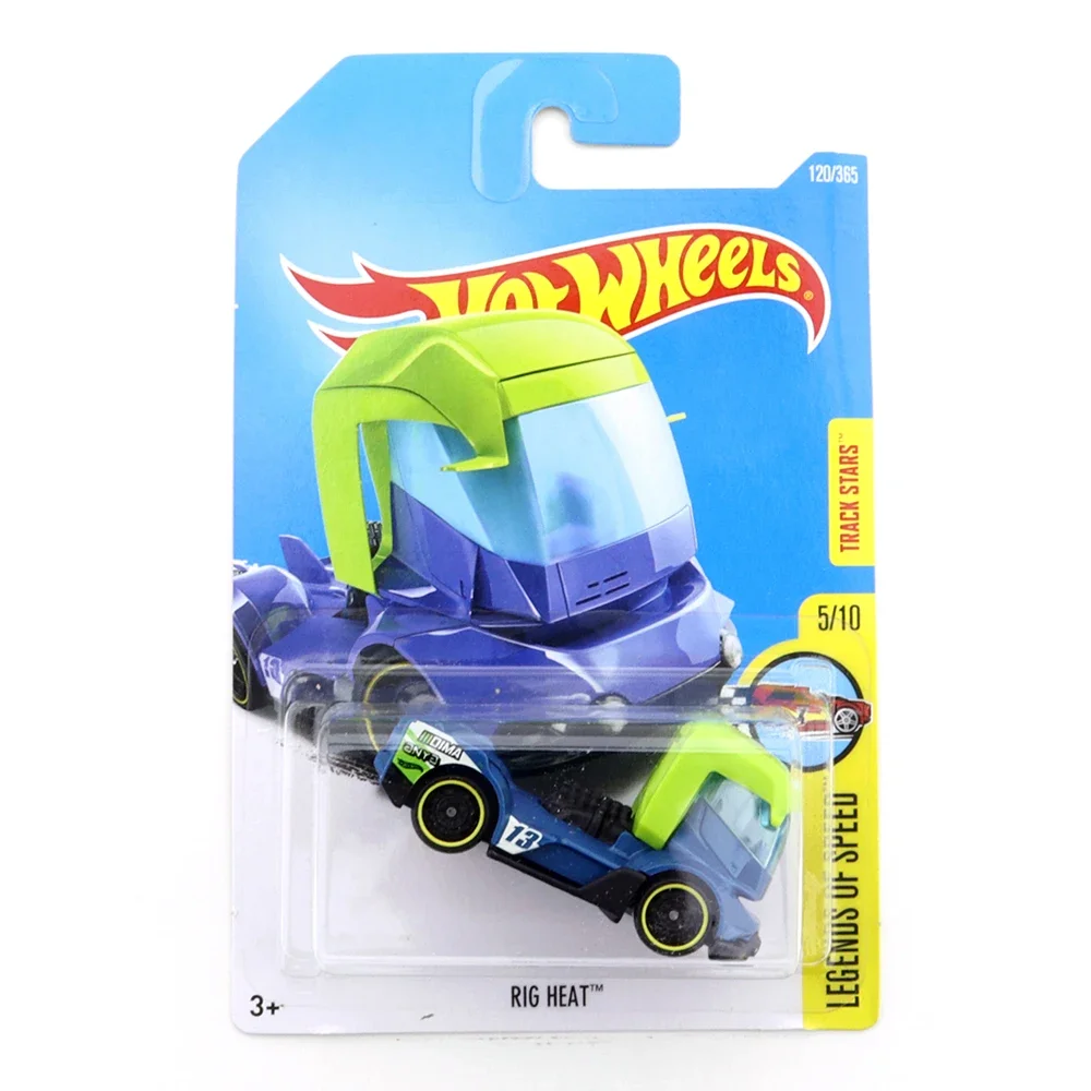 2017 Hot Wheels RIG HEAT Mini Alloy Coupe 1/64 Metal Diecast Model Car Kids Toys Gift