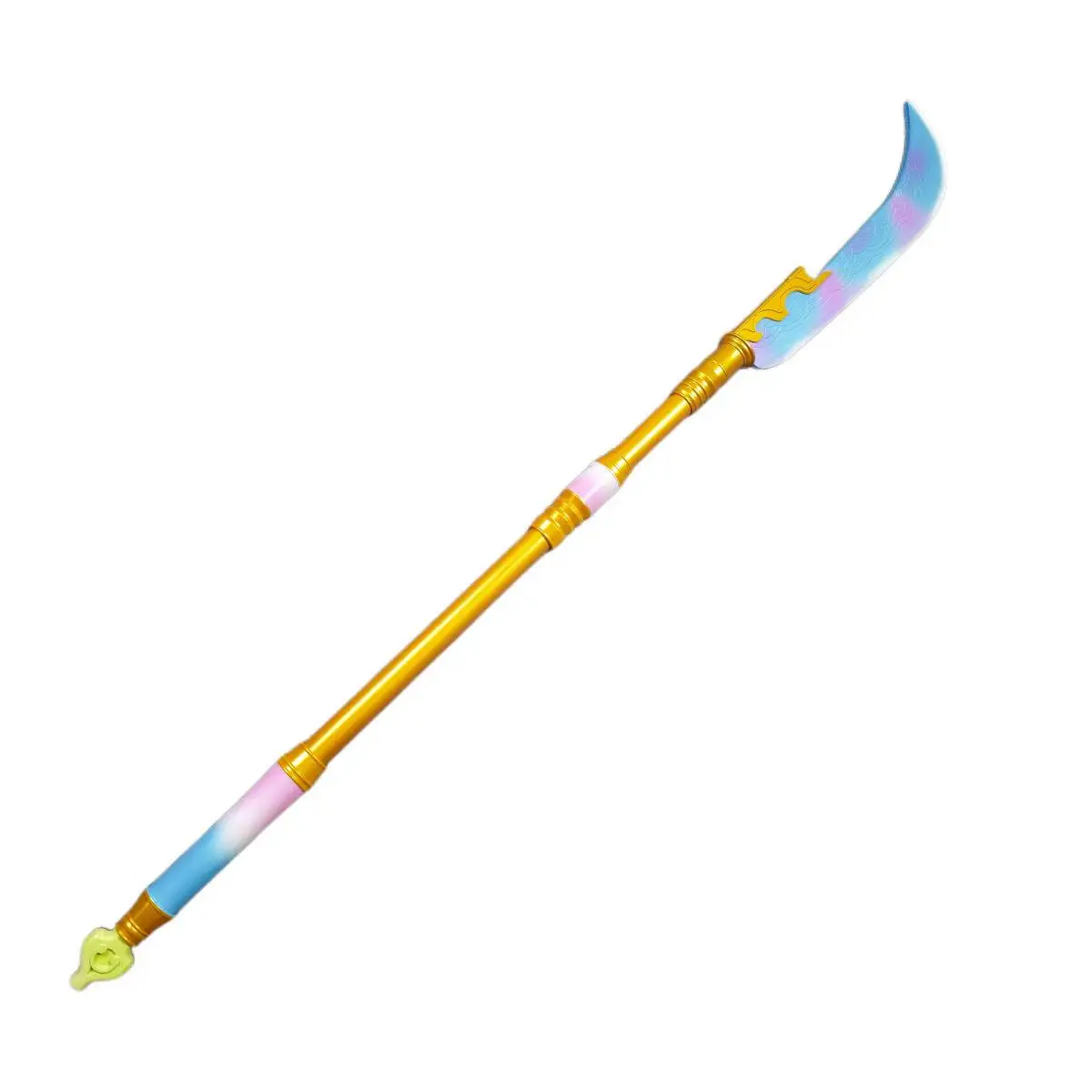 50,39 Zoll (128 cm) Kpop Demon Hunters Cosplay Langschwert-Requisit aus Holz, Kostüm-Party-Bühnendekoration, Sammlerstück, Geschenk