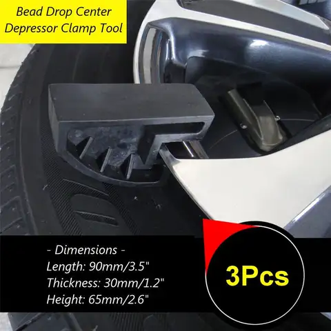 3개 자동차 타이어 교환기 비드 클램프 어댑터 타이어 교환기 범용 타이어 림 클램프 타이어 프레스 프라이 자동차 제거 및 수리 도구
