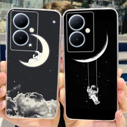 Transparent Soft TPU Slim Phone Cover For Vivo V29 Lite 5G V 29 Lite Back Case Child Fashion Cute Animals Cartoon Shell V29 Lite