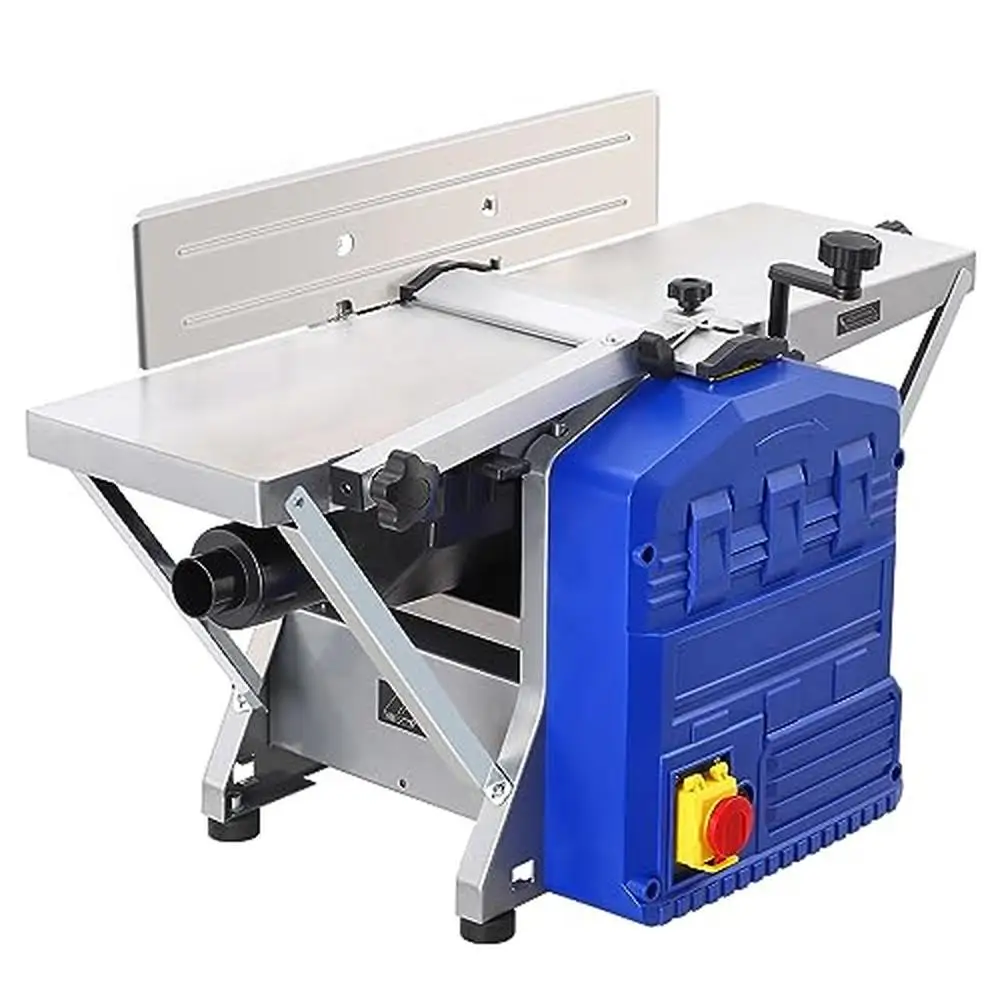 

Benchtop Planer 1250W High Speed Low Dust Collection Aluminum Stainless Steel Kit