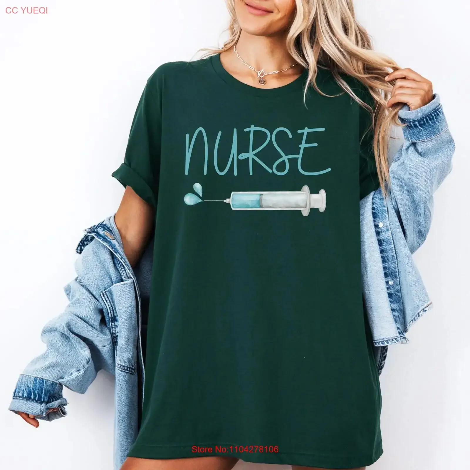 Nurse T Shirt Registered Healthcare Apparel Nursing Student Medical vintage Washed Slightly Soft homme Top For Everyday Wear