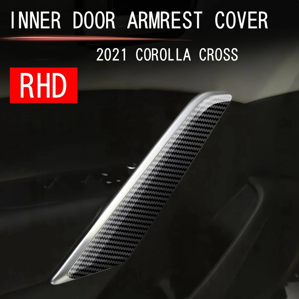 super-sale-2pcs-carbon-fiber-car-inner-door-handle-trim-pull-grab-panel-handle-cover-for-toyota-corolla-cross-2021-2022-rhd