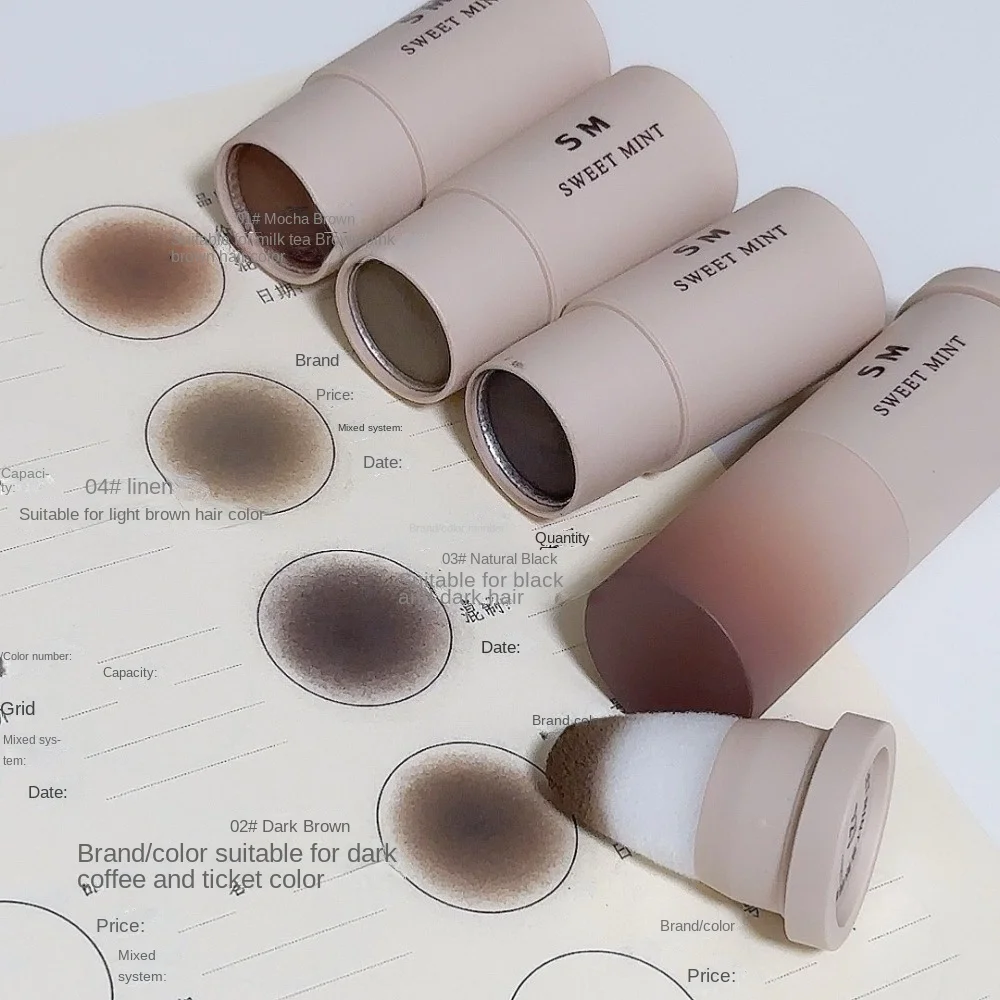 New Waterproof Hairline Powder Modified Repair Hair Natural Hair Filling in Hair Root Cover Up Long Lasting Hairline Covering