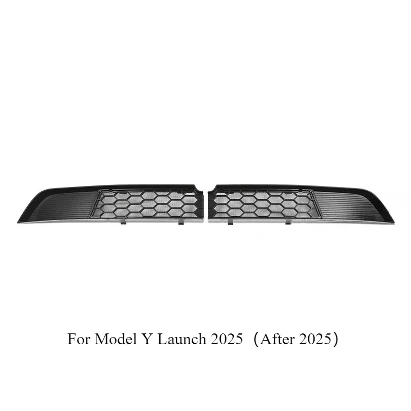ل تسلا نموذج Y 2025 العرعر المصد الأمامي غطاء شبكي ، حامي الحجر المضاد للحشرات ، مدخل الهواء تنفيس الشواية #6