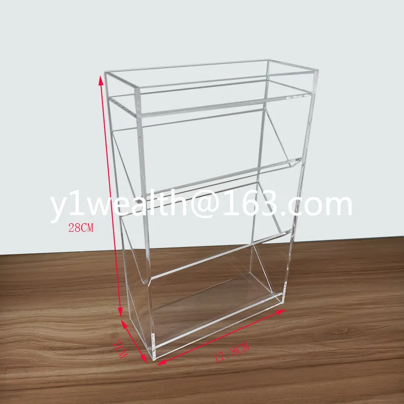 

Acrylic Cosmetics Storage Shelf Lipstick Sample Lip Gloss Lip Glaze Mascara Makeup Desktop Finishing Storage Box