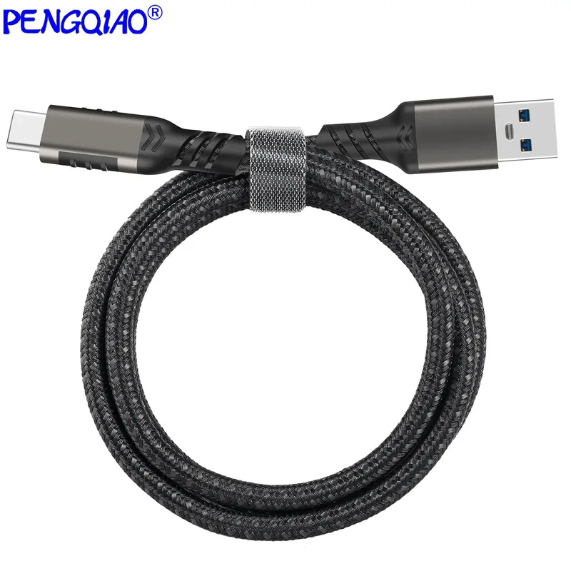 Usb3.2 10Gbps Type C Kabel Usb A Naar Type-C 3.2 Gegevensoverdracht Usb C Ssd Harde Schijf Kabel Pd 60W 3a Snel Opladen 3.0 Opladen Kabel