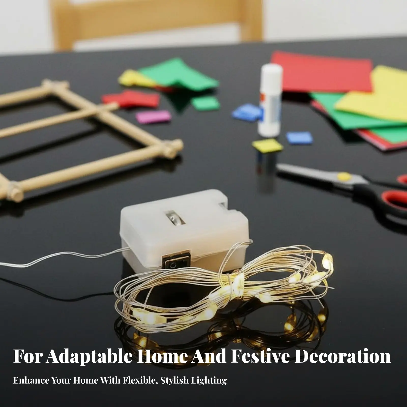 

Illuminating Wire Lights Safe Safe for Handling Tiny Illuminating String Battery Operated Warm Light for Parents, Gift Givers