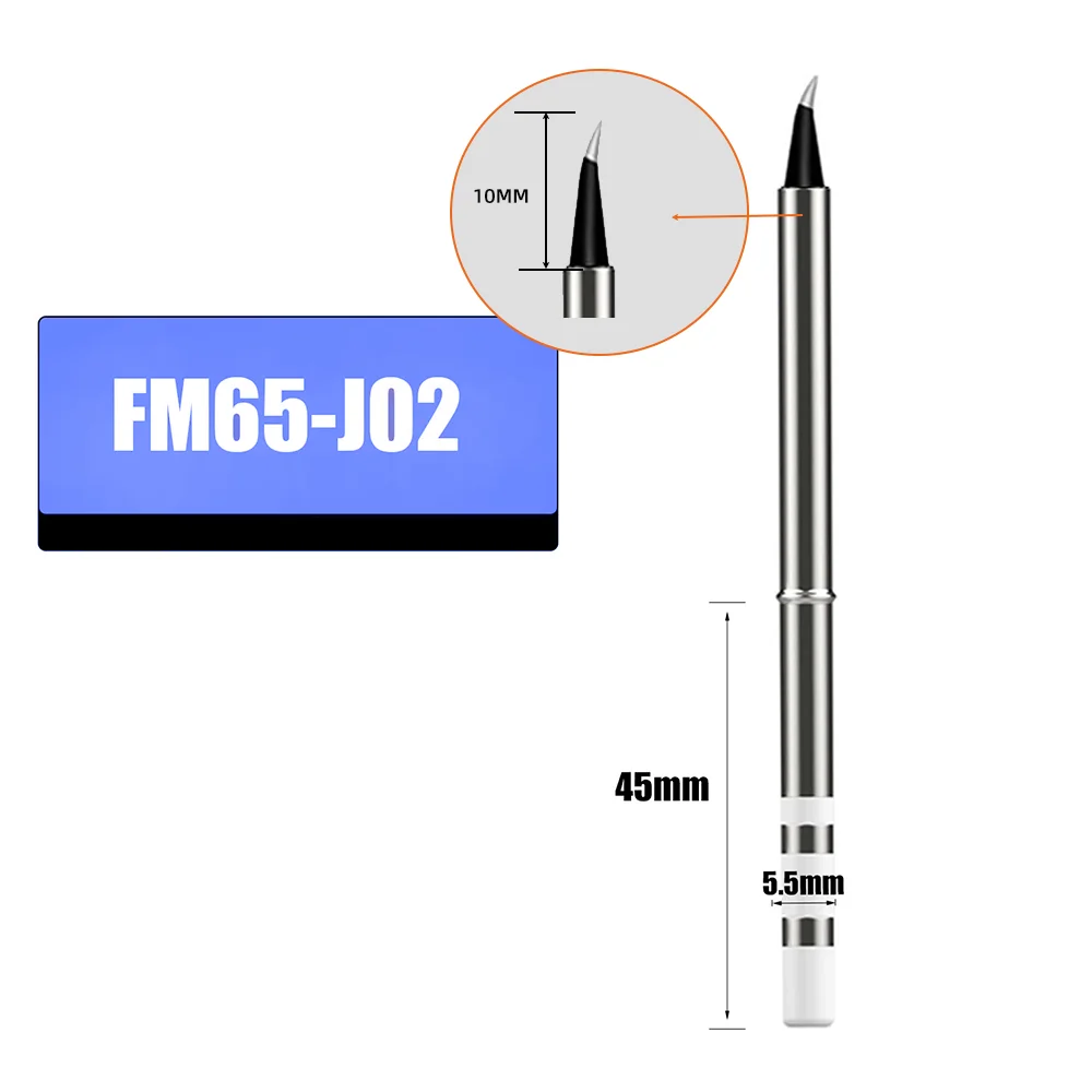 교체용 히터 납땜 다리미 팁, SH 시리즈와 호환 가능, T65 HS01 GD300 T85 SH72, FM65, T12 적용 불가