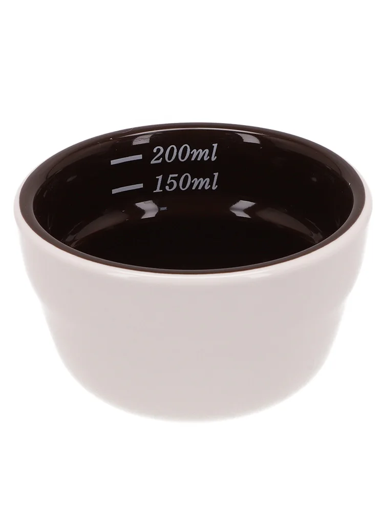 Coffee Accessories Espresso Dosing Cup Coffee Preparation Elegant Look Porcelain Material Professional Coffee Accessories