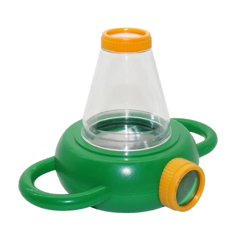 Visor de Insectos de Doble Cara, Caja con Lupa para Observación de Insectos, Juguete Educativo Montessori para Niños, Regalo Científico sobre la Naturaleza para Niños