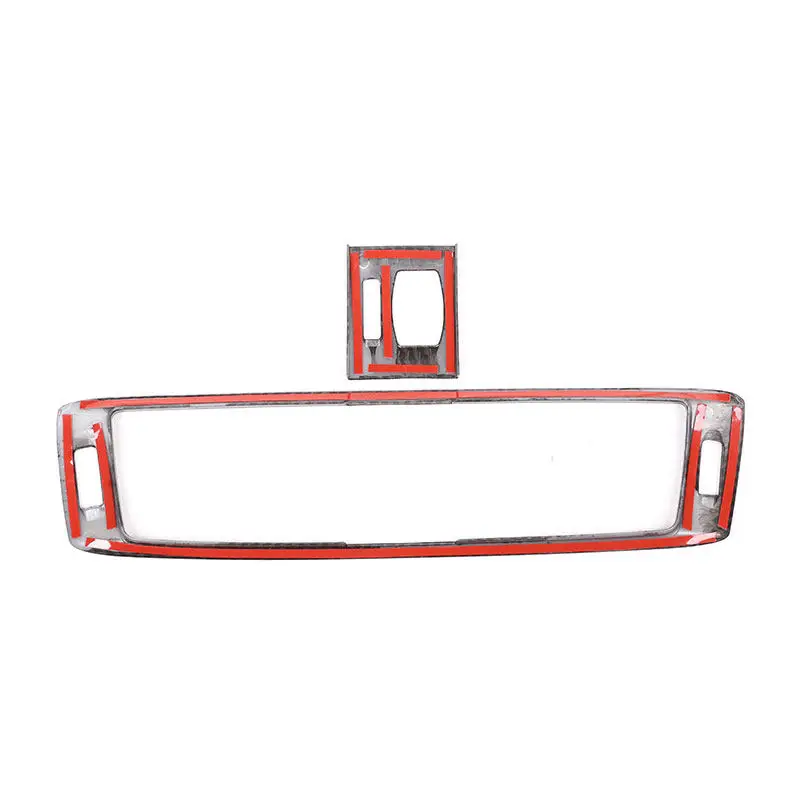 For BMW X3 F25 2011 2012 2013 2014 2015-2017 LHD Car Inner Center Console Air Condition Outlet Vent Frame Cover Trim Accessories