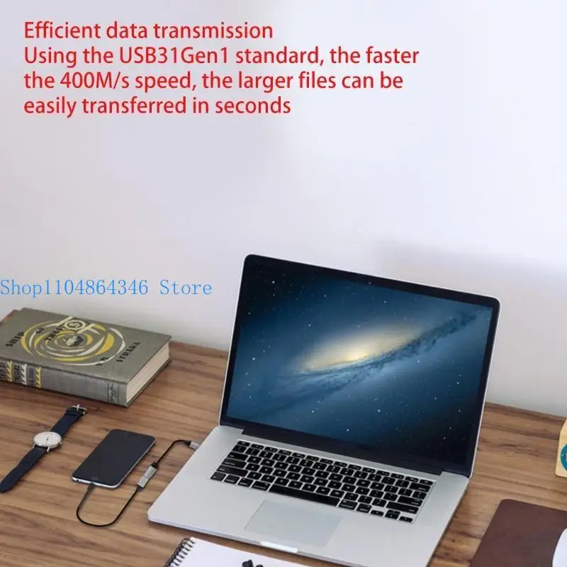 5ASD Fast Transmis USB Type C Câble d'extension féminin pour l / Data / Videoe