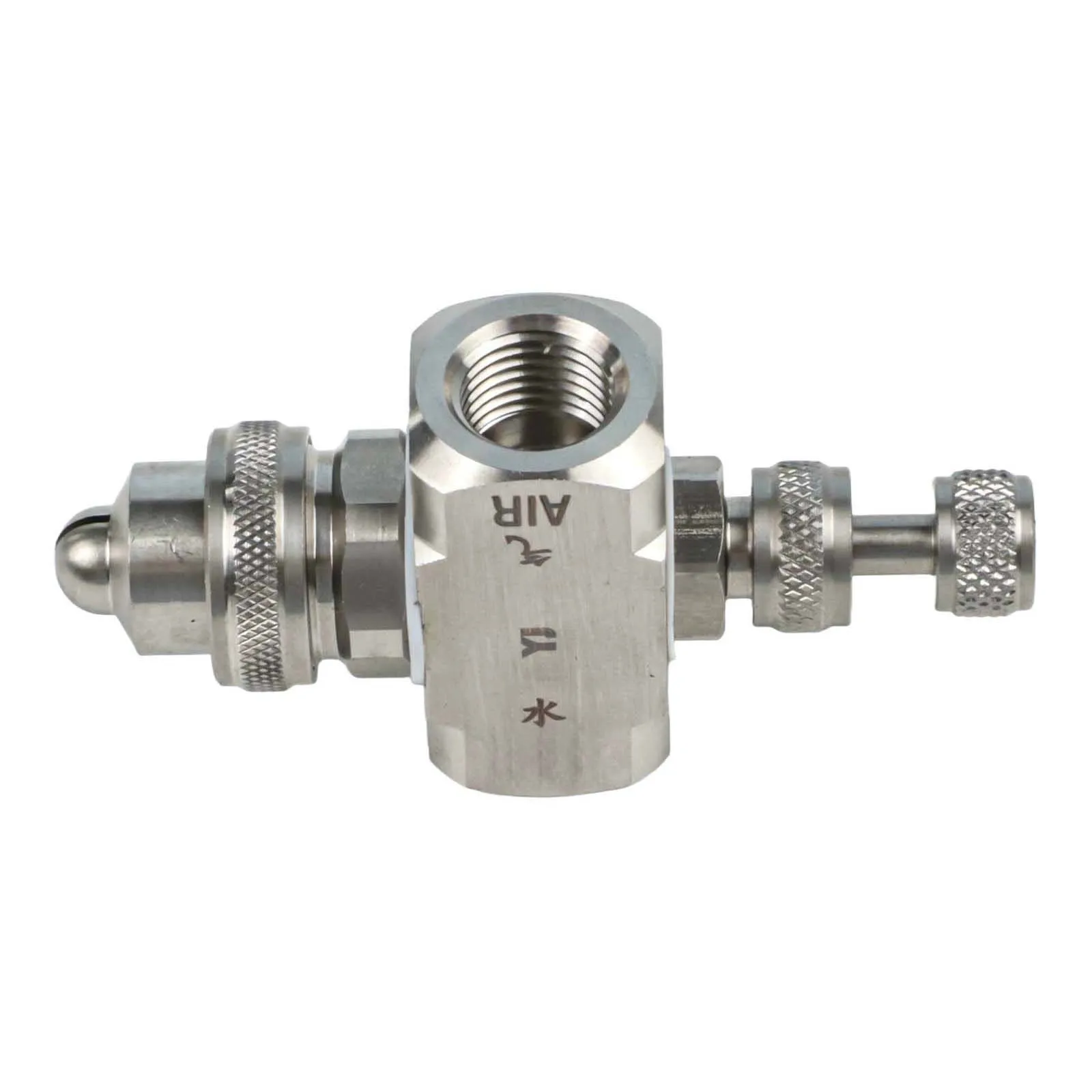 

High Pressure Spray Nozzle Adjustable Stainless Steel Female Thread Efficient Coverage and Reach Multipurpose Use