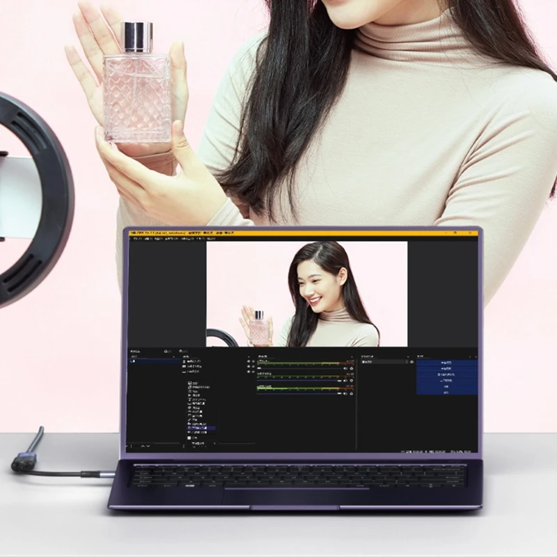 USB + Type C à HDTV Cable Adaptter Converters Video Adapter PC Cable