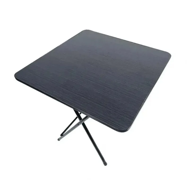 Foldable Dinner Table Square Solid MDF 4 Persons Home Study Computer Desk Home Improvement Foldable Living Room Desk Accessories