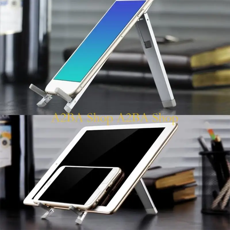 

A2BA алюминиевая регулируемая подставка для планшета, складной кронштейн, удобный штатив для хранения, настольная подставка для