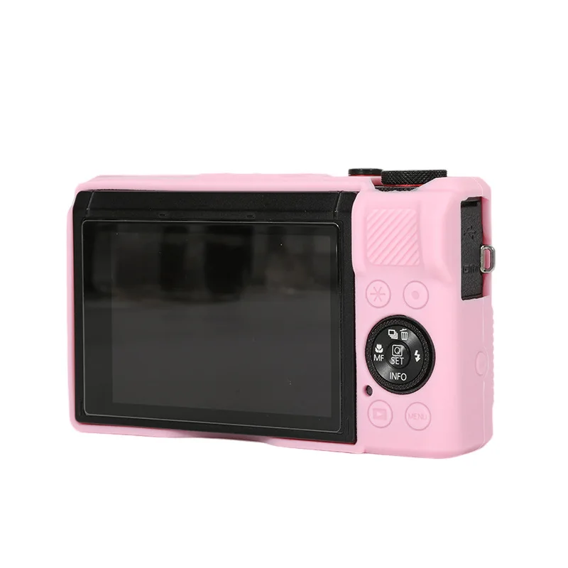 Soft Silicone Rubber Camera Body Case for Canon G7X Mark II III G7XII G7X2 G7XIII G7X3 Protective Cover Camera Protector Frame